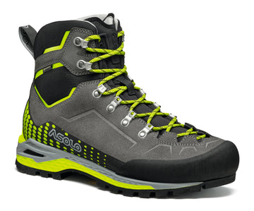 FRENEY EVO LTH GV - Men's-8-GRAPHITE/GREEN LIME-ASOLO USA